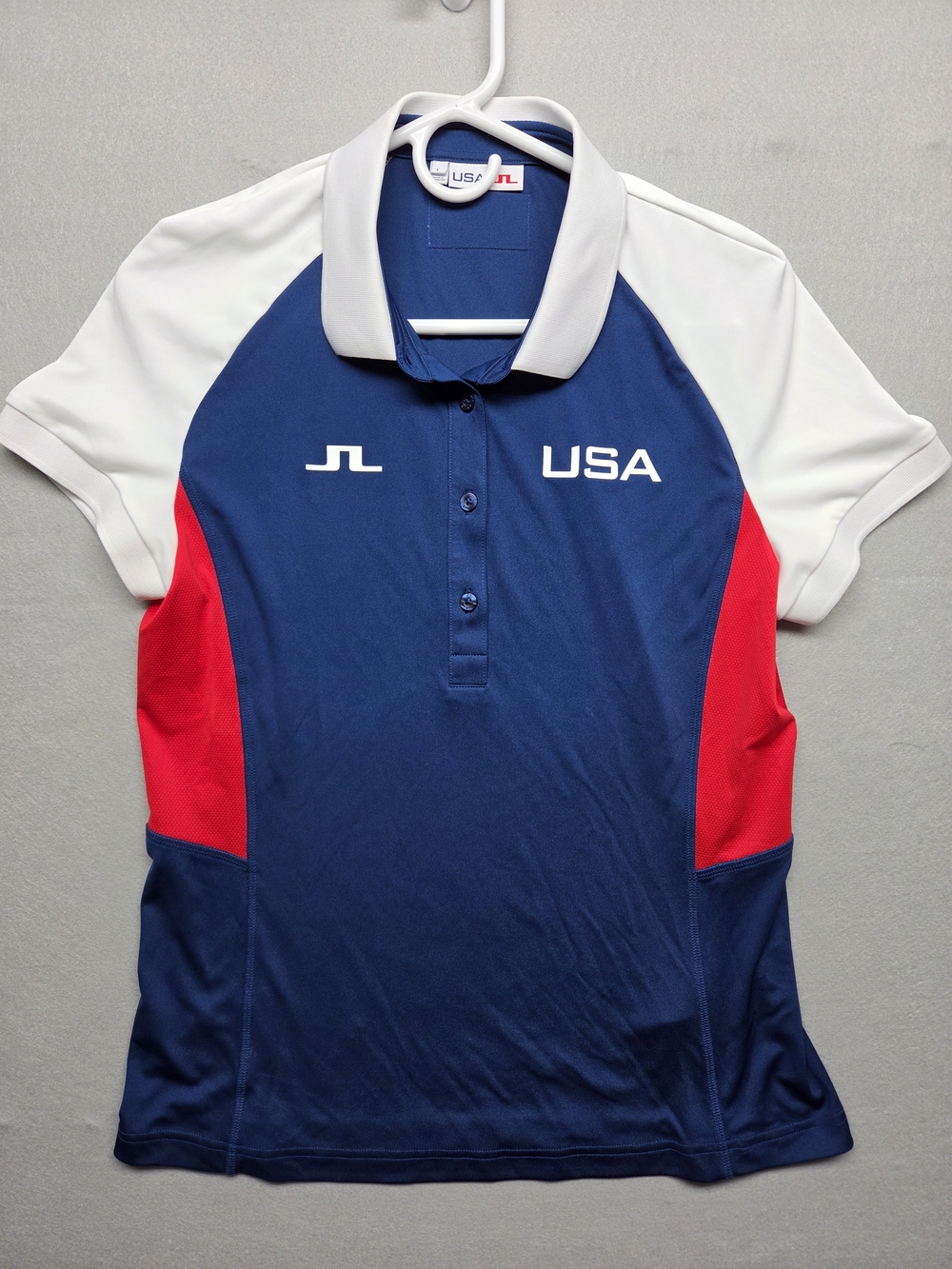 J.Lindeberg Team USA Golf Polo Size Large